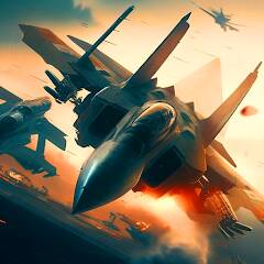 Скачать взломанную Авиаудар Реактивная война [МОД открыто все] на Андроид - Версия 2.7.1 apk