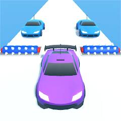 Скачать взломанную Merge Car Run [МОД открыто все] на Андроид - Версия 0.4.4 apk