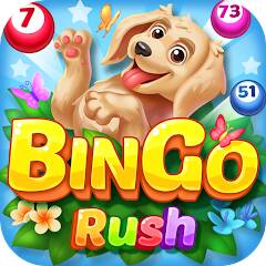 Скачать взломанную Bingo Rush: клубная бинго-игра [МОД много монет] на Андроид - Версия 2.2.4 apk