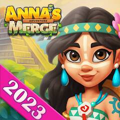 Скачать взломанную Anna's Merge Adventure [МОД много монет] на Андроид - Версия 1.7.5 apk