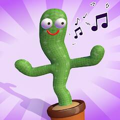 Скачать взломанную Talking Cactus [МОД открыто все] на Андроид - Версия 2.4.6 apk