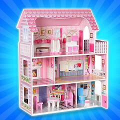 Скачать взломанную Кукольный домик для девочек: [МОД много монет] на Андроид - Версия 2.8.6 apk