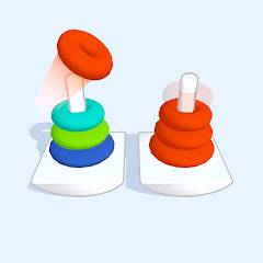 Скачать взломанную Color Toy Sorting -игра-сортир [МОД открыто все] на Андроид - Версия 1.8.7 apk