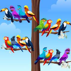 Скачать взломанную Головоломка Сортировка птиц [МОД открыто все] на Андроид - Версия 2.7.3 apk