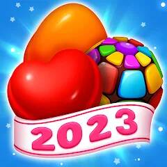 Скачать взломанную Sweet Candy Match: Puzzle Game [МОД открыто все] на Андроид - Версия 2.2.2 apk