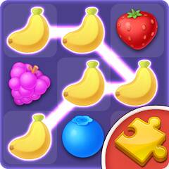Скачать взломанную Jigsaw: Fruit Link Blast [МОД безлимитные деньги] на Андроид - Версия 2.3.9 apk