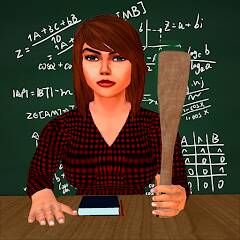 Скачать взломанную страшный учитель 3D школьная ш [МОД безлимитные деньги] на Андроид - Версия 1.6.7 apk