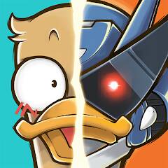 Скачать взломанную Merge Duck 2: Idle RPG [МОД много монет] на Андроид - Версия 2.1.8 apk