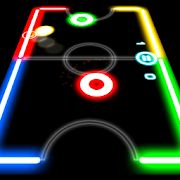 Скачать взломанную Glow Hockey [МОД безлимитные деньги] на Андроид - Версия 1.3.9 apk