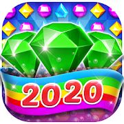 Скачать взломанную Bling Crush - Jewels & Gems Match 3 Puzzle Game [МОД открыто все] на Андроид - Версия Зависит от устройства apk