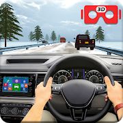 Скачать взломанную VR Traffic Racing в автомобильном вождении [МОД много монет] на Андроид - Версия 1.0.15 apk