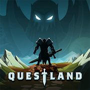 Скачать взломанную Questland: РПГ пошаговая [МОД много монет] на Андроид - Версия 3.8.0 apk