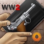 Скачать взломанную Weaphones™ WW2: Firearms Sim [МОД много монет] на Андроид - Версия Зависит от устройства apk