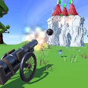 Скачать взломанную Cannons Evolved - Cannon & Ball Shooting Game [МОД много монет] на Андроид - Версия 1.2.9998 apk