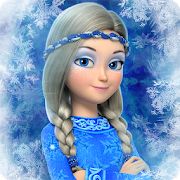 Скачать взломанную Снежная Королева: Ледяной забег! Прыгать и бегать [МОД открыто все] на Андроид - Версия 1.2 apk