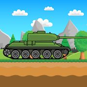 Скачать взломанную Tank Attack 2 | Танки 2Д | Танковые сражения [МОД много монет] на Андроид - Версия 1.0.0.9 apk