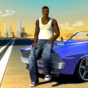 Скачать взломанную San Andreas Auto Gang Wars: Grand Real Theft Fight [МОД много монет] на Андроид - Версия 9.4 apk