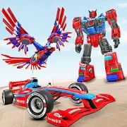 Скачать взломанную Игра Eagle robot car - Формула автомобилей игры [МОД безлимитные деньги] на Андроид - Версия 1.1.0 apk