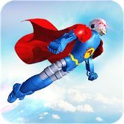 Скачать взломанную Летающий герой робот-машина: робот игры [МОД открыто все] на Андроид - Версия 1.2.7 apk