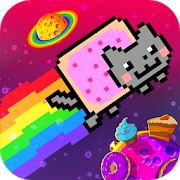 Скачать взломанную Nyan Cat: The Space Journey [МОД много монет] на Андроид - Версия 1.05 apk