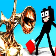 Скачать взломанную Siren Head vs Cartoon Cat Horror Game [МОД открыто все] на Андроид - Версия 6.3 apk