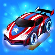 Скачать взломанную Merge Battle Car: Best Idle Clicker Tycoon game [МОД много монет] на Андроид - Версия 2.0.2 apk
