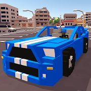 Скачать взломанную Blocky Car Racer [МОД открыто все] на Андроид - Версия 1.29 apk