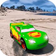 Скачать взломанную Superhero cars racing [МОД много монет] на Андроид - Версия 1.3 apk