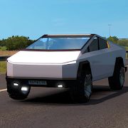 Скачать взломанную CyberTruck Electric Car Driving Simulator 2020 [МОД безлимитные деньги] на Андроид - Версия 1.0.3 apk