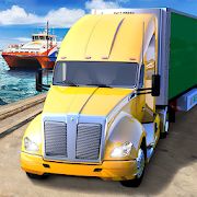Скачать взломанную Ferry Port Trucker Parking Simulator [МОД много монет] на Андроид - Версия 1.3 apk