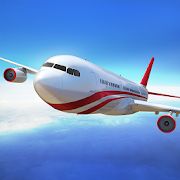 Скачать взломанную Бесплатный 3D-авиасимулятор: самолет изумительный [МОД безлимитные деньги] на Андроид - Версия 2.2.3 apk