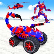 Скачать взломанную робот-скорпион монстр грузовик делать игры роботов [МОД много монет] на Андроид - Версия 7 apk