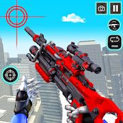 Скачать взломанную US Police Robot Counter Terrorist Shooting Games [МОД много монет] на Андроид - Версия 12 apk