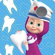 Скачать взломанную Маша и Медведь: Игры Стоматолог: Лечение Зубов [МОД безлимитные деньги] на Андроид - Версия 1.1.6 apk