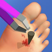 Скачать взломанную Foot Clinic - ASMR Feet Care [МОД безлимитные деньги] на Андроид - Версия 1.3.2 apk