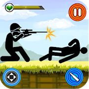 Скачать взломанную гора снайпер пистолет стрелок - Stickman Игры [МОД много монет] на Андроид - Версия 2.58 apk
