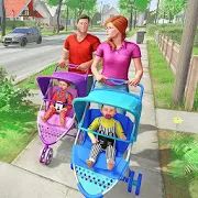 Скачать взломанную Virtual Mother New Baby Twins Family Simulator [МОД много монет] на Андроид - Версия 2.1.6 apk