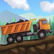 Скачать взломанную Дальнобойщики 2D грузовик симулятор [МОД открыто все] на Андроид - Версия 3.2.18 apk