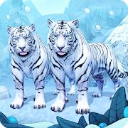 Скачать взломанную Симулятор Семьи Белого Тигра Онлайн [МОД открыто все] на Андроид - Версия 2.1 apk