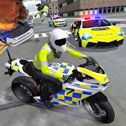 Скачать взломанную Police Car Driving - Motorbike Riding [МОД открыто все] на Андроид - Версия 1.09 apk