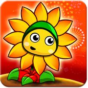 Скачать взломанную Flower Zombie War [МОД открыто все] на Андроид - Версия 1.1.7 apk