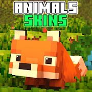 Скачать Animals Skins for PE [Разблокированная] на Андроид - Версия 1.2 apk