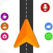 Скачать Голосовой GPS-навигатор, GPS-навигатор Вождение [Без кеша] на Андроид - Версия 1.20 apk