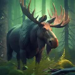 Скачать взломанную The Moose - Animal Simulator [МОД много монет] на Андроид - Версия 1.8.2 apk