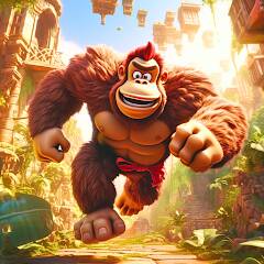 Скачать взломанную обезьяна игра kong банановые [МОД безлимитные деньги] на Андроид - Версия 0.7.4 apk