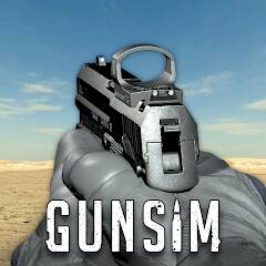 Скачать взломанную GUNSIM - 3D FPS Shooting Guns [МОД безлимитные деньги] на Андроид - Версия 1.5.6 apk