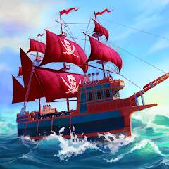 Скачать взломанную Pirate Ships・Строй и сражайся [МОД безлимитные деньги] на Андроид - Версия 0.1.4 apk