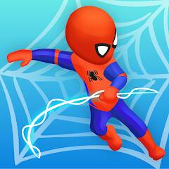Скачать взломанную Web Master: Стикмен Супергерой [МОД открыто все] на Андроид - Версия 0.8.3 apk