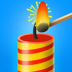 Скачать взломанную Diwali Firecrackers Simulator [МОД много монет] на Андроид - Версия 2.9.5 apk