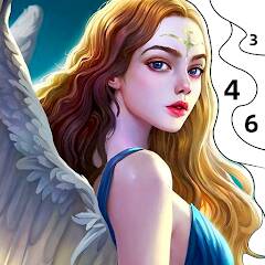 Скачать взломанную Angel & Devil Paint by Number [МОД безлимитные деньги] на Андроид - Версия 2.1.3 apk